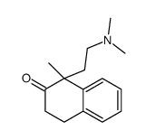 1-[2-(dimethylamino)ethyl]-1-methyl-3,4-dihydronaphthalen-2-one Structure