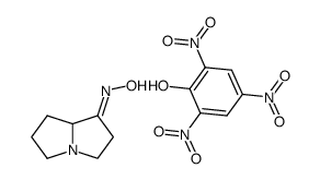 Picric acid; compound with hexahydro-pyrrolizin-1-one oxime结构式