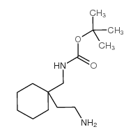 4-N-BOC-AMINO-3-CYCLOHEXYLBUTYLAMINE structure