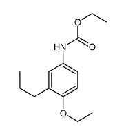 ethyl N-(4-ethoxy-3-propylphenyl)carbamate Structure