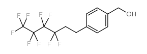 4-(1H,1H,2H,2H-PERFLUOROHEXYL)BENZYL ALCOHOL structure