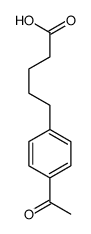 5-(4-acetylphenyl)pentanoic acid结构式