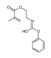 2-(phenoxycarbonylamino)ethyl 2-methylprop-2-enoate结构式