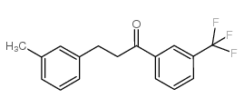 3-(3-METHYLPHENYL)-3'-TRIFLUOROMETHYLPROPIOPHENONE Structure