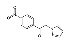 1-(4-nitrophenyl)-2-pyrrol-1-ylethanone Structure