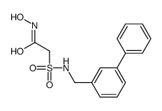 N-hydroxy-2-[(3-phenylphenyl)methylsulfamoyl]acetamide Structure