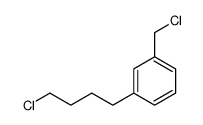 1-(4-chlorobutyl)-3-(chloromethyl)benzene Structure