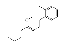 1-(4-ethoxyocta-1,3-dienyl)-2-methylbenzene Structure