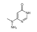 4(1H)-Pyrimidinone, 6-(1-methylhydrazino)- (9CI) picture