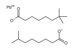 (isononanoato-O)(neodecanoato-O)lead structure