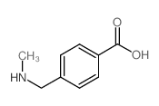 4-[(Methylamino)methyl]benzoic acid图片