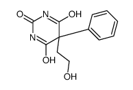 5-(2-hydroxyethyl)-5-phenyl-1,3-diazinane-2,4,6-trione Structure