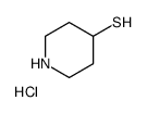 4-巯基哌啶盐酸盐结构式