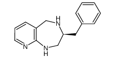 (S)-3-benzyl-2,3,4,5-tetrahydro-1H-pyrido[2,3-e][1,4]diazepine Structure