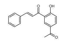 5'-acetyl-2'-hydroxy-trans-chalcone Structure