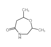 1,4-Oxazepin-5(2H)-one,tetrahydro-2,7-dimethyl-结构式