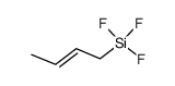 ((E)-2-butenyl)trifluorosilane Structure