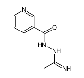 3-Pyridinecarboxylicacid,2-(1-iminoethyl)hydrazide(9CI) picture