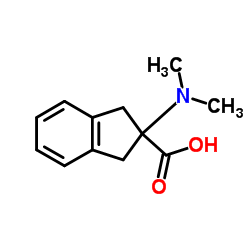 2-(Dimethylamino)-2-indanecarboxylic acid Structure