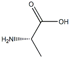 (2S)-2-aminopropanoic acid Structure