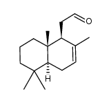 (1S,4aS,8aS)-1,4,4a,5,6,7,8,8a-octahydro-2,5,5,8a-tetramethyl-1-naphthalenethanal结构式