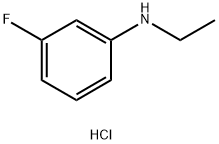 N-Ethyl-3-fluoroaniline Hydrochloride Structure