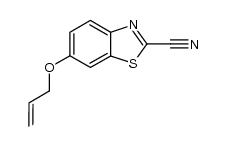 6-allyloxybenzothiazole-2-carbonitrile Structure