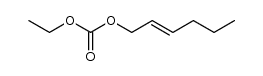 ethyl (E)-hex-2-en-1-yl carbonate结构式