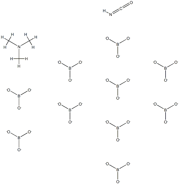 isocyanato(trimethylamino)octahydrodecaborate picture