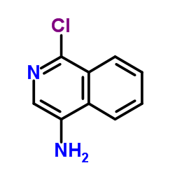 1-Chloroisoquinolin-4-amine Structure