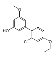 3-(2-chloro-4-ethoxyphenyl)-5-methoxyphenol Structure