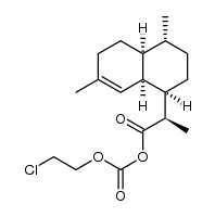 (3R)-dihydroarteannuin B acid 2-chloroethyl carbonate Structure