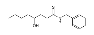 N-benzyl-4-hydroxyoctanethioamide Structure