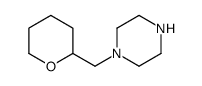 Piperazine, 1-[(tetrahydro-2H-pyran-2-yl)methyl]- (9CI) Structure