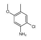 2-chloro-5-methoxy-4-methylaniline结构式