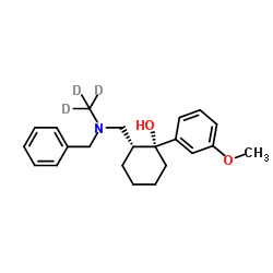 rac N-Benzyl-N-desmethyl Tramadol-d3 structure