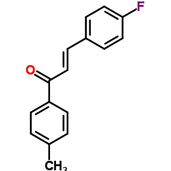 4-FLUORO-4'-METHYLCHALCONE Structure