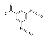 3,5-diisocyanatobenzoyl chloride结构式