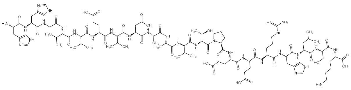 h-his-his-gly-val-val-glu-val-asp-ala-ala-val-thr-pro-glu-glu-arg-his-leu-ser-lys-oh structure