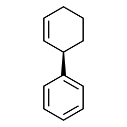 (3R)-3α-Phenyl-1-cyclohexene Structure