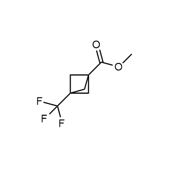 3-(三氟甲基)双环[1.1.1]戊烷-1-羧酸甲酯结构式