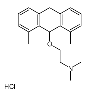 2-[bis(2,6-dimethylphenyl)methoxy]ethyl-dimethylazanium,chloride Structure