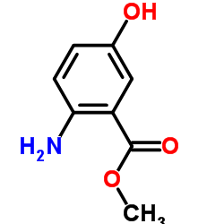 2-氨基-5-羟基苯甲酸甲酯结构式