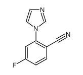 4-fluoro-2-imidazol-1-yl-benzonitrile picture