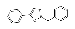 2-benzyl-5-phenylfuran Structure