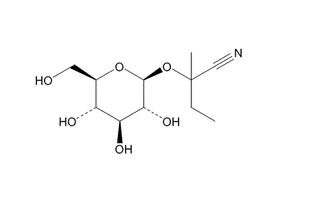 百脉根苷结构式