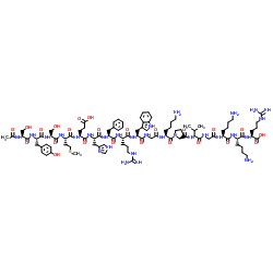 Acetyl-ACTH (1-17) Structure