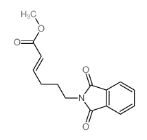 methyl 6-(1,3-dioxoisoindol-2-yl)hex-2-enoate Structure