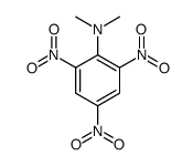 N,N-dimethyl-2,4,6-trinitroaniline Structure