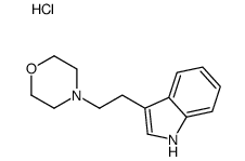 4-[2-(1H-indol-3-yl)ethyl]morpholine,hydrochloride Structure